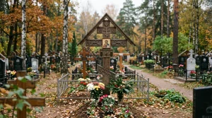 Размеры креста на могилу